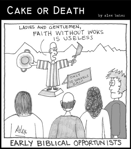Cake or Death Cartoon 45 (6 Mar 2008)