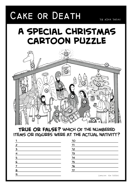 Guess! Look it up! Read the Bible! It's the nativity!